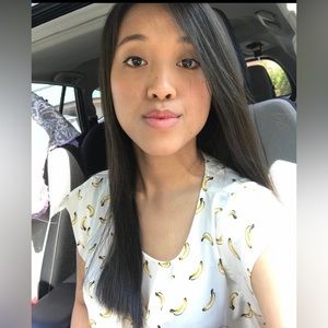 Sweetrain Banana prints blouse